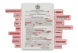 Viral memo 'confirming' radiation leak in Pakistan is fake - Alt News