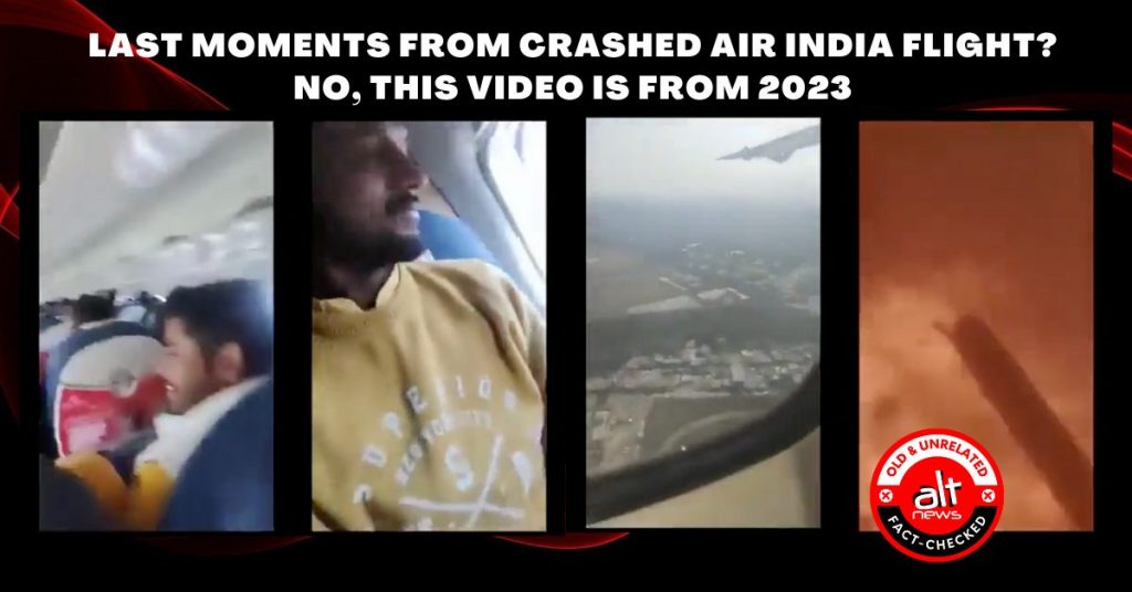 Video from 2023 Nepal plane crash viral as last moments from inside Air India flight that crashed in Ahmedabad
