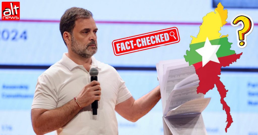 Exclusive: ‘+6.30’ in Rahul Gandhi’s ‘vote theft’ PDF metadata does not prove it’s made in Myanmar
