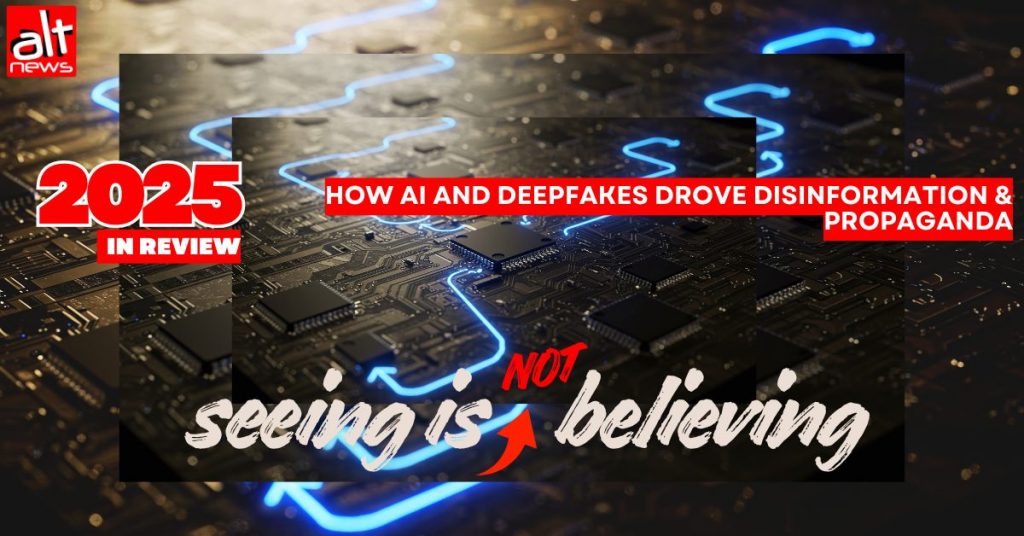 Year in review: Deepfakes and AI supercharged disinformation & propaganda in 2025 like never before