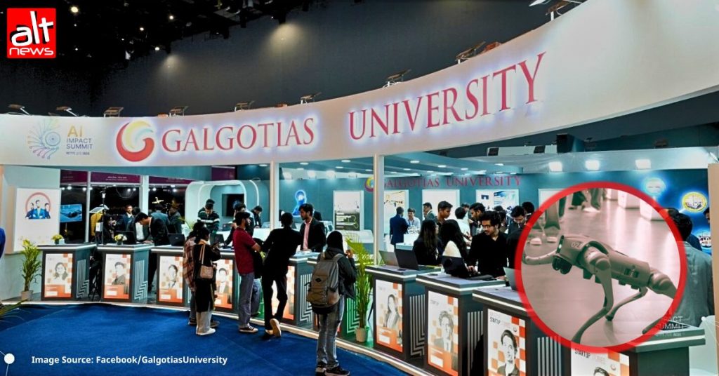 Galgotias fiasco: Misinformation can’t be encouraged, says govt after big-ticket AI summit goes to the dogs