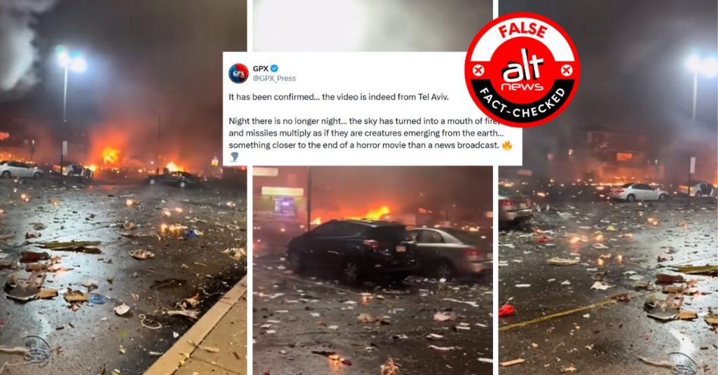 Footage from Philadelphia plane crash site falsely viral as ‘confirmed’ visuals from Tel Aviv