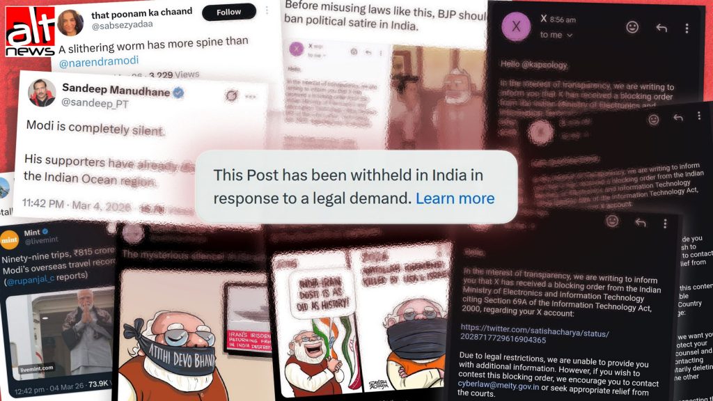 Cartoons, criticism and crackdowns: How Section 69A is being used to silence dissent
