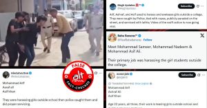 No, viral Ujjain video does not show Muslim men being punished for harassing girls