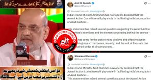 Did Amit Shah say JAAC would help India retrieve PoK? Viral video manipulated