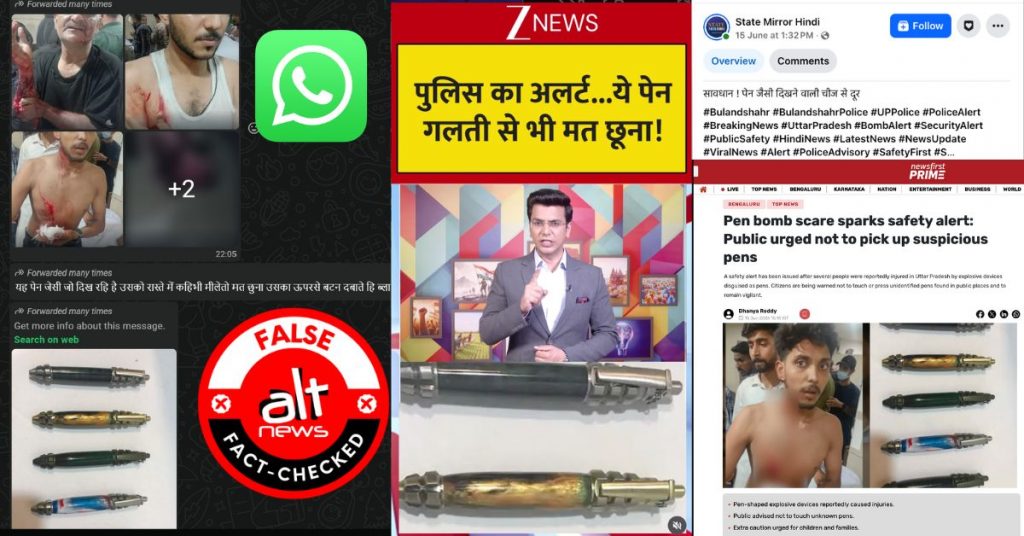 Viral ‘pen bomb’ warning messages baseless; police refute rumour