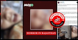 Hardoi victim’s hospital-bed statement falsely linked to Rajasthan ‘gangrape’ case