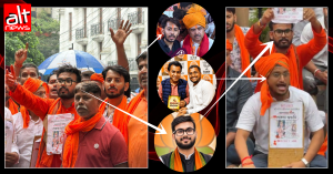 BJP men led the group that raided Anandabazar Patrika office in Kolkata