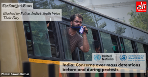 International media, rights bodies flag police excesses at Delhi CJP protest